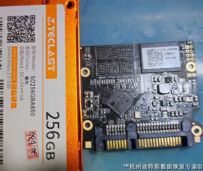 杭州固态硬盘恢复之家电市场用户台电A850固态主控2258XT恢复成功