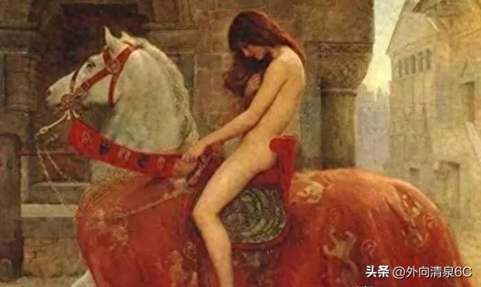 罕见“耻辱”照片：骑在马背上的赤裸女子，正在宽衣解带的梦露