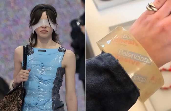巴黎世家透明胶带手环售价上看2万多，时尚网红：你会戴这个吗？